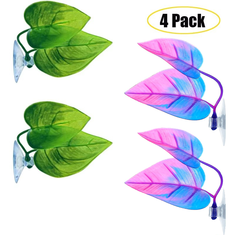 Planted Aquarium Materials - أرجوحة أوراق السمك بيتا محاكاة الموئل