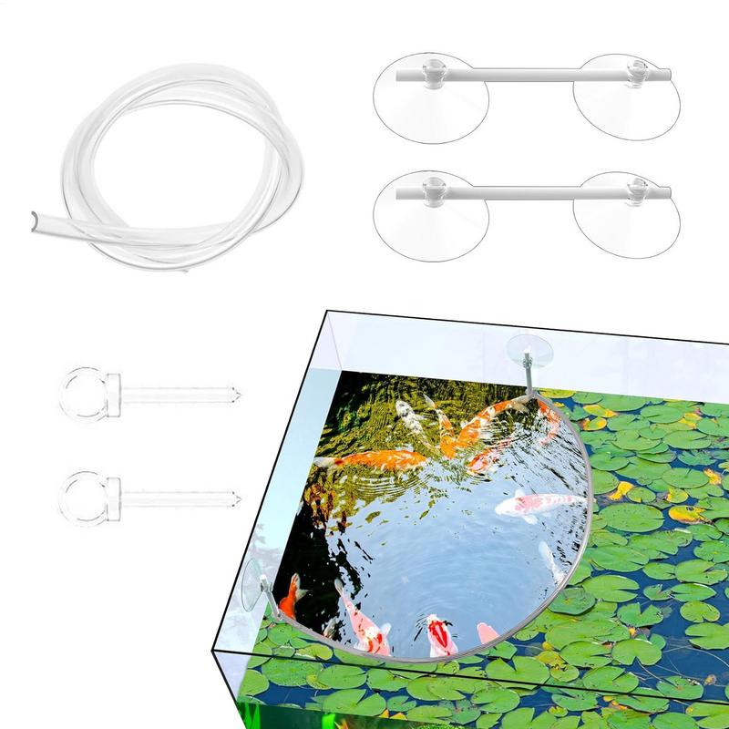 Planted Aquarium Materials - حلقة تغذية الأسماك المرجانية للنباتات العائمة