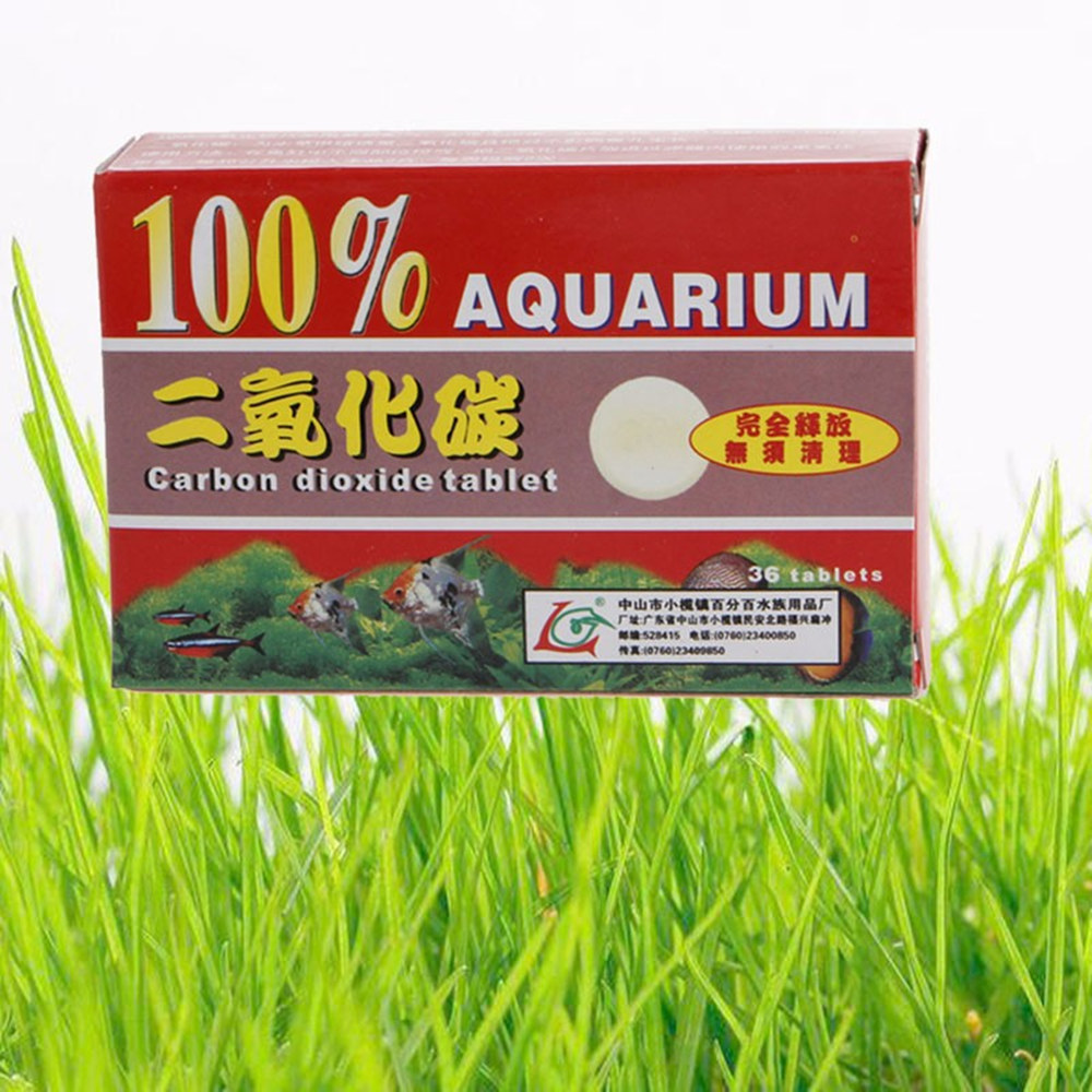 Planted Aquarium Fertilizer - 36 قطعة/صندوق CO2 اللوحي ثاني أكسيد