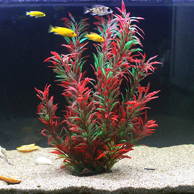 Aquarium Plant Grass - نباتات اصطناعية نادرة لأحواض السمك بطول