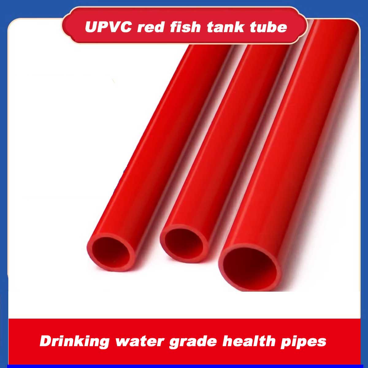 20 ~ 50 مللي متر UPVC أنبوب خز - مراجعة Aquarium Plant Red وسعره