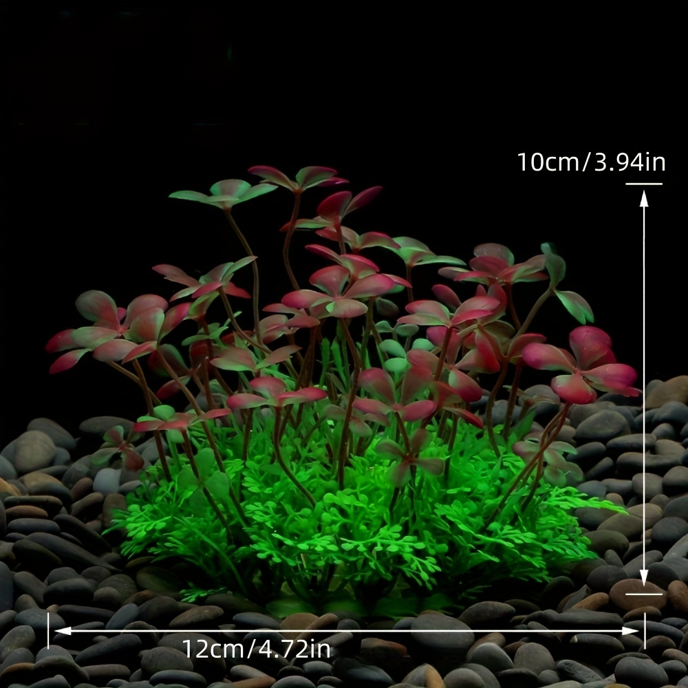 زينة حوض السمك، نباتات بلاستيك - مراجعة Planted Aquarium Materials وسعره