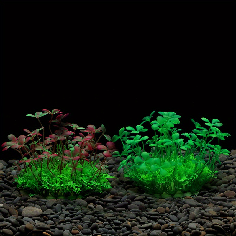 زينة حوض السمك، نباتات بلاستيك - مراجعة Planted Aquarium Materials وسعره