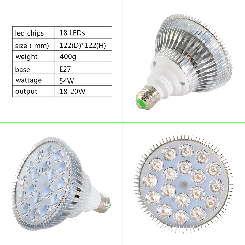 E27 LED النبات تنمو ضوء لمبة P - مراجعة Aquarium Planted Seeds وسعره