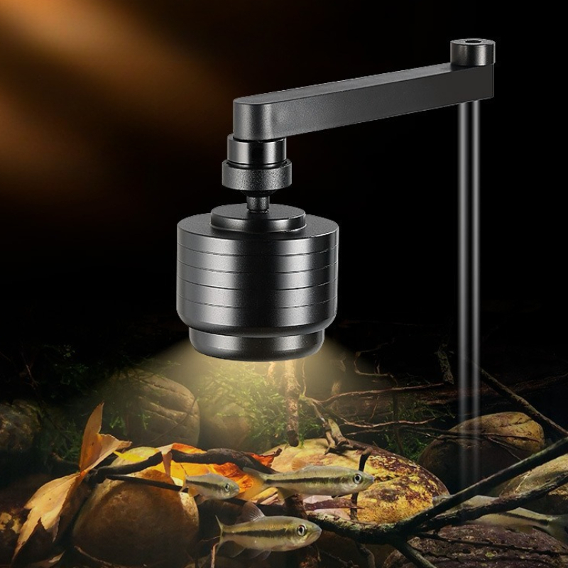 إضاءة حوض السمك LED بثلاثة ألو - مراجعة Aquarium Plant Iron وسعره