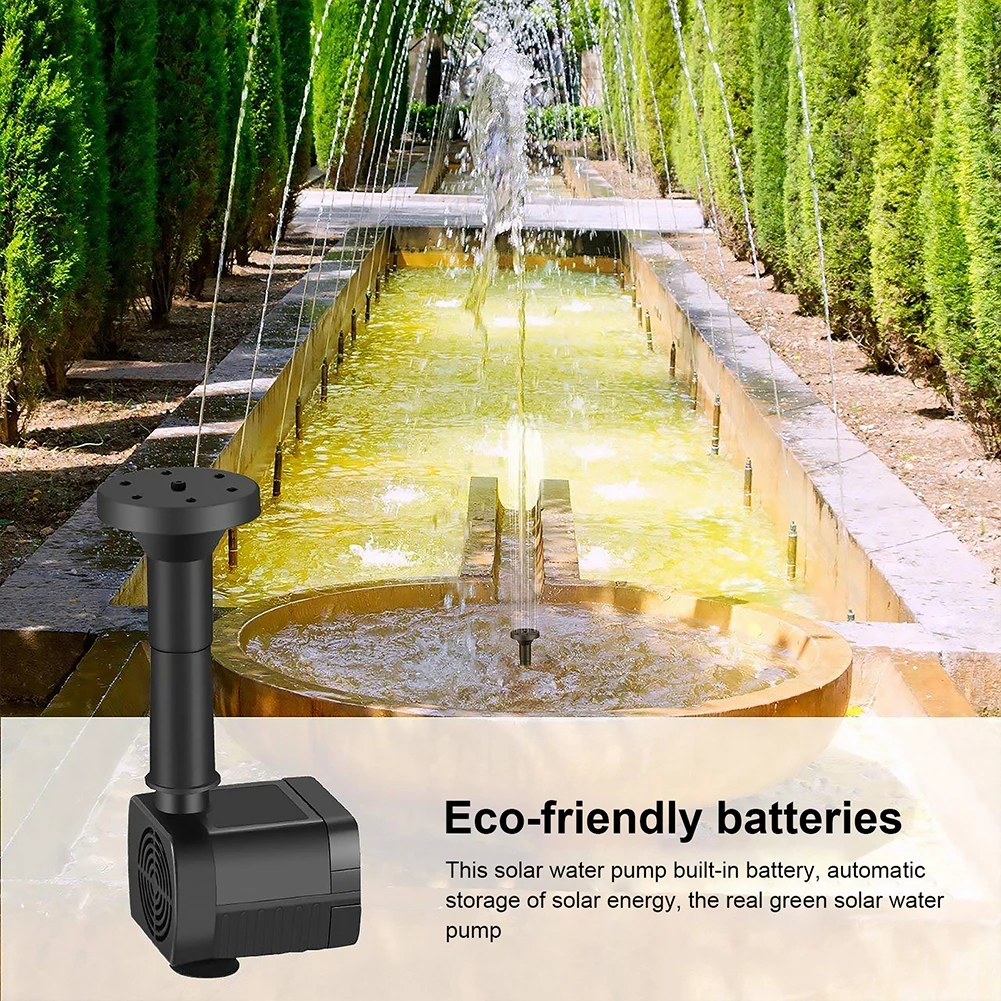 مضخة نافورات مياه تعمل بالطاقة - مراجعة Aquarium Plant Iron وسعره