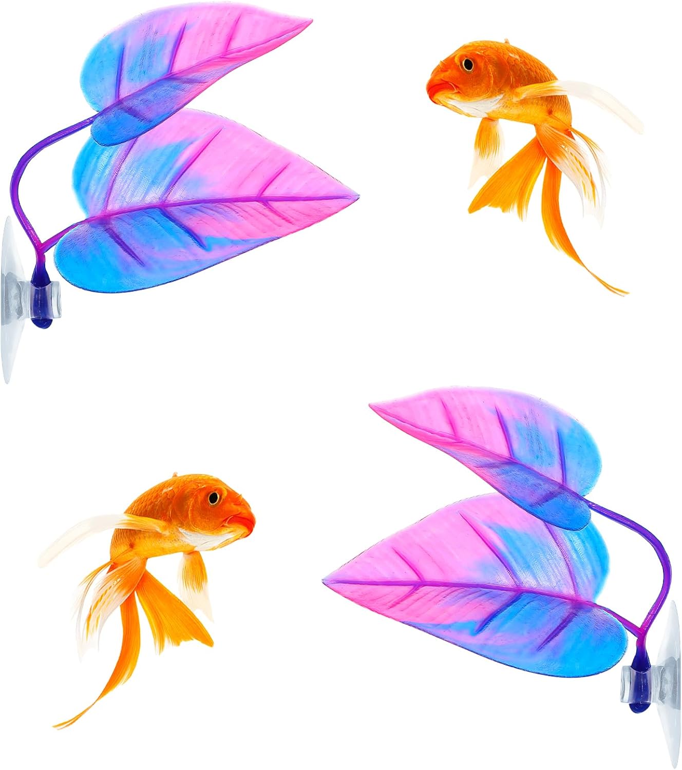 أرجوحة أوراق السمك بيتا محاكاة - مراجعة Planted Aquarium Materials وسعره