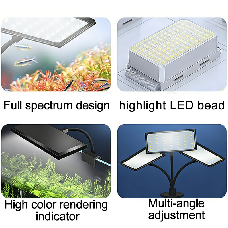 إضاءة LED كاملة الطيف لحوض الس - مراجعة Aquarium Plant Grass وسعره