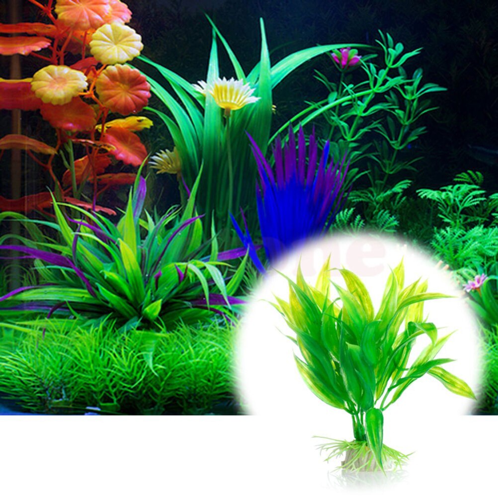 15 سنتيمتر حوض السمك الاصطناعي - مراجعة Planted Aquarium Materials وسعره
