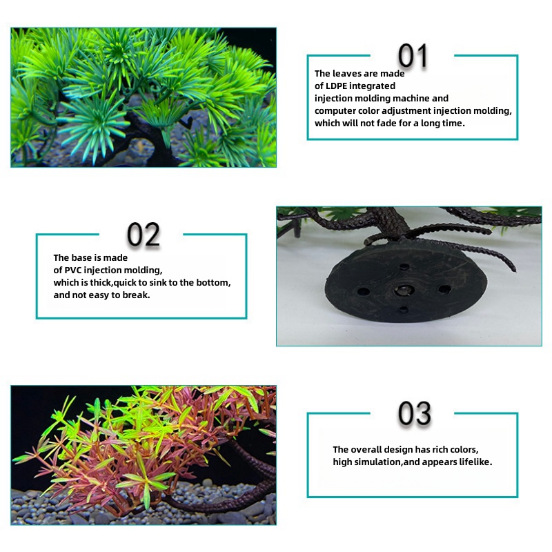 شجرة بونساي للحوض المائي، نبات - مراجعة Aquarium Planted Seeds وسعره
