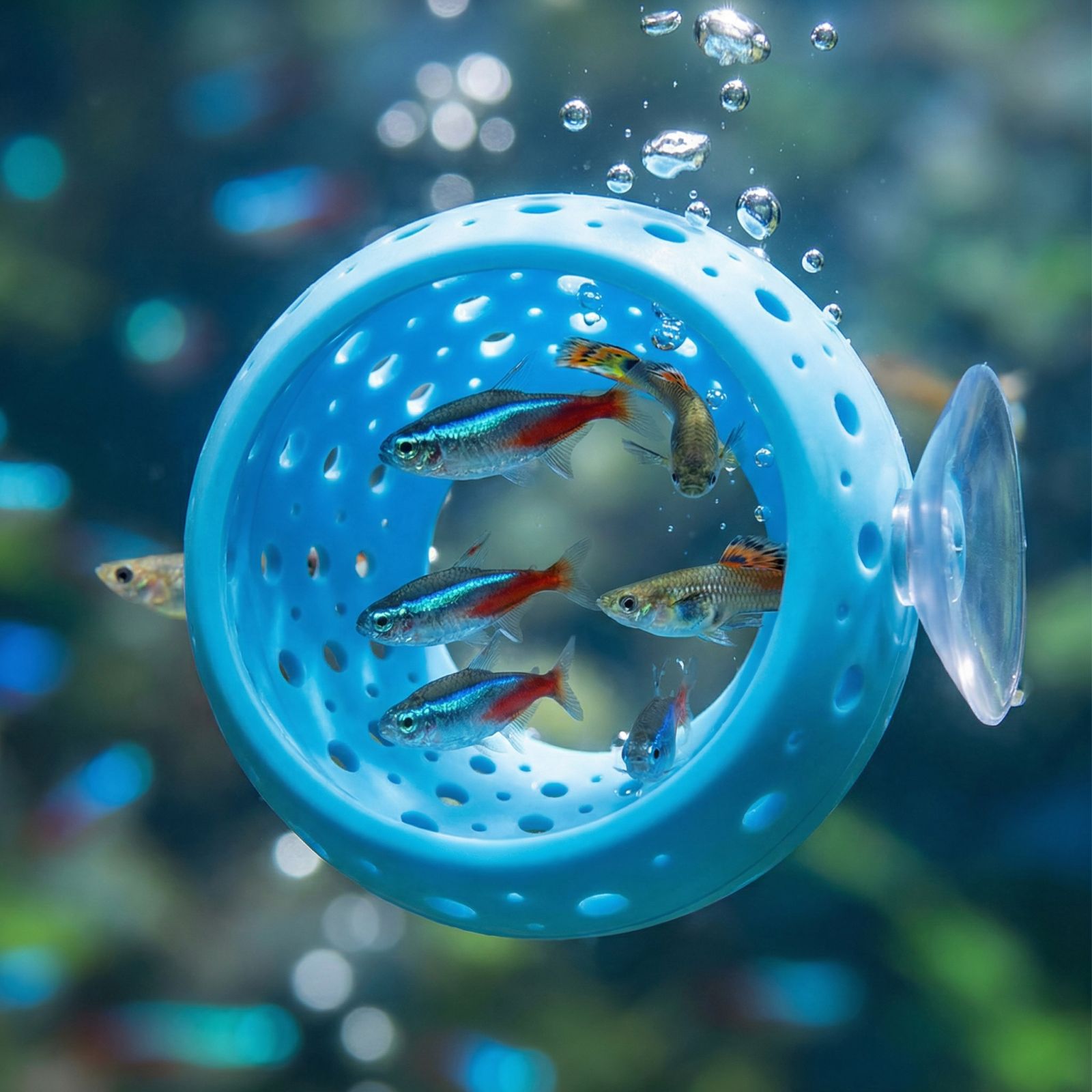 نفق إخفاء على شكل مصباح لأسماك - مراجعة Planted Aquarium Materials وسعره
