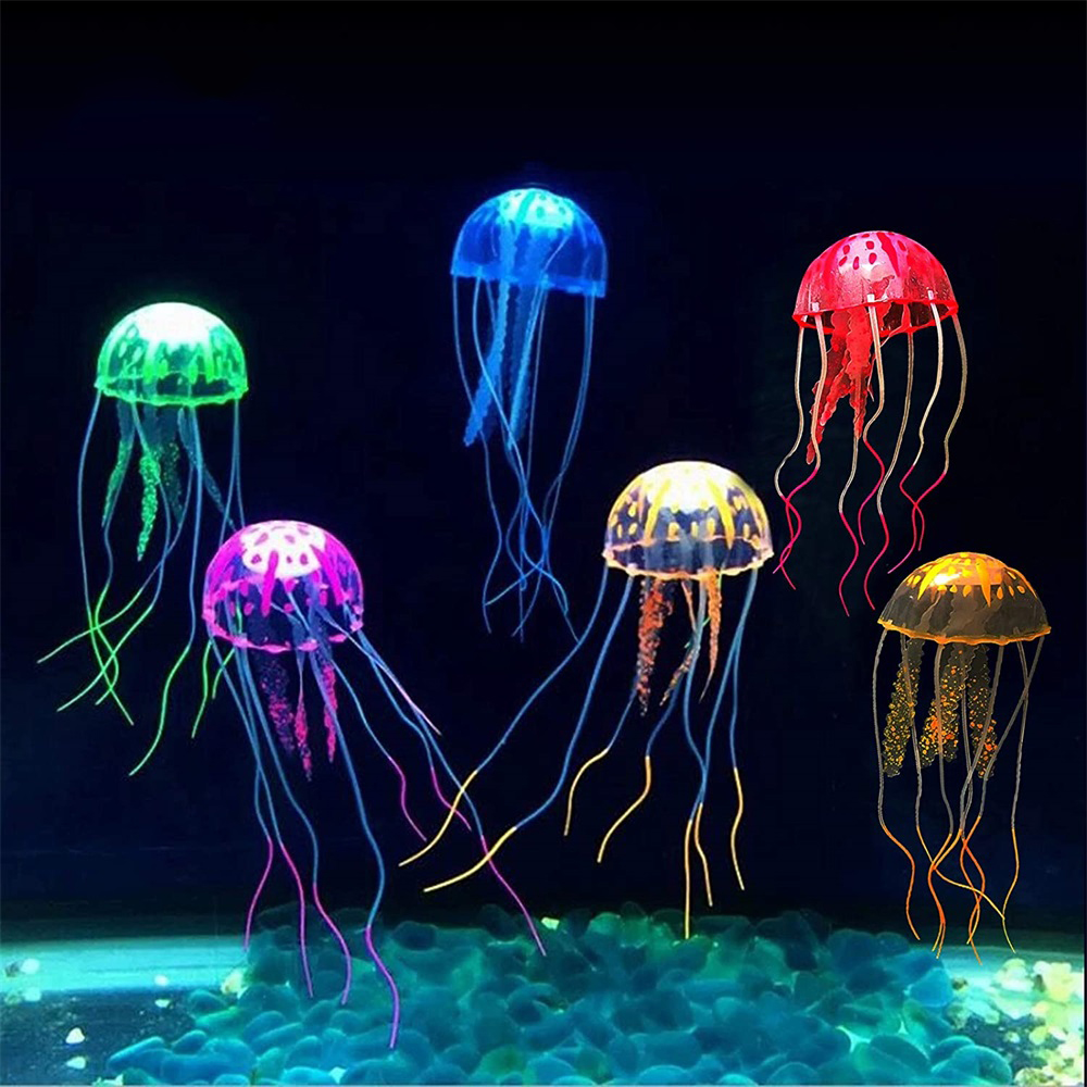 السباحة الاصطناعية مضيئة قنديل - مراجعة Aquarium Plant Dip وسعره