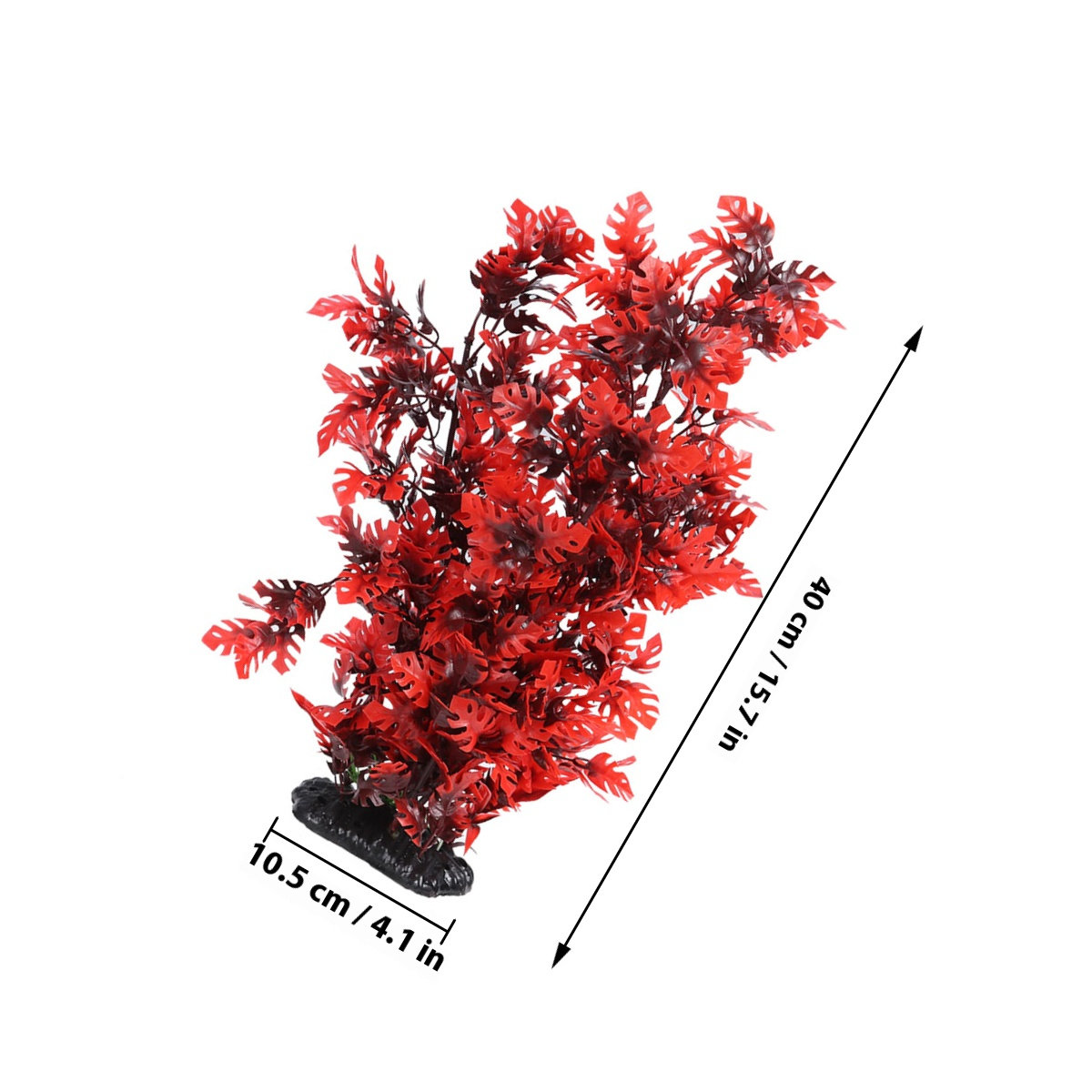 نباتات اصطناعية لحوض السمك بطو - مراجعة Aquarium Plant Red وسعره